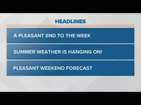 Columbus, Ohio morning weather forecast | Sept. 22, 2023