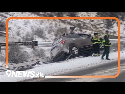 Multiple vehicles involved in wreck on EB I-70 in Colorado