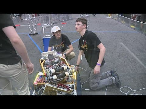 FIRST Robotics Competition takes over George R. Brown Convention Center