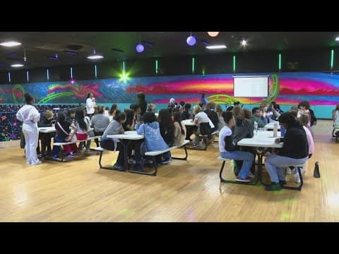 Broad Ripple Middle School students explore science with 'STEM on Skates'