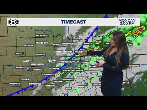 DFW Weather: Latest forecast and timeline for  rain, storm chances, cooler temperatures