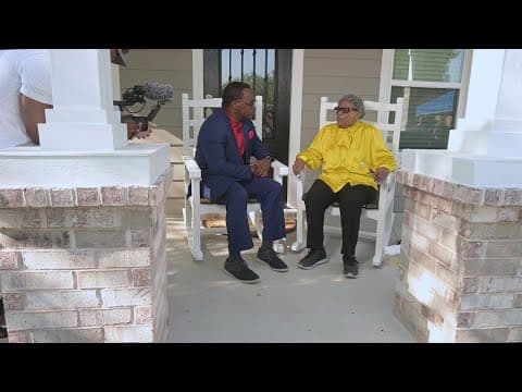Opal Lee welcomes her new home