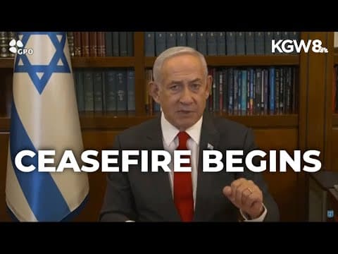 Ceasefire between Israel and Hamas begins after nearly 3-hour delay