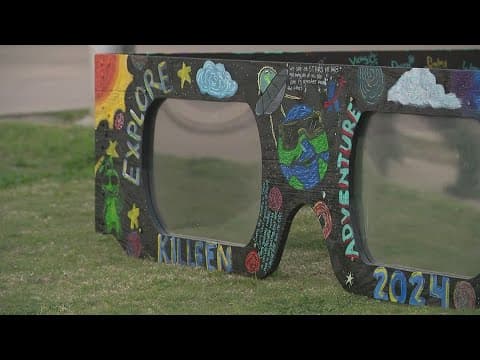 Folks as far as Germany plan on traveling to Killeen, Texas for Monday's eclipse