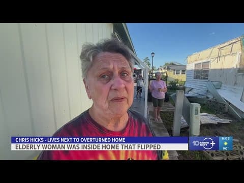 Severe storms rock Largo neighborhood, leaving residents to pick up the pieces