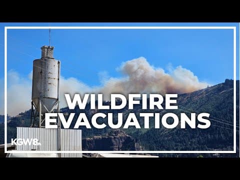 Wildfire in Mosier prompts evacuations