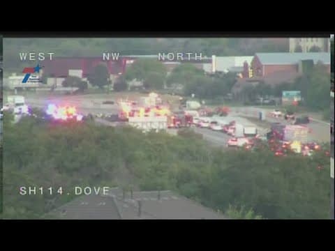 Texas 114 reopened after major crash in Southlake area