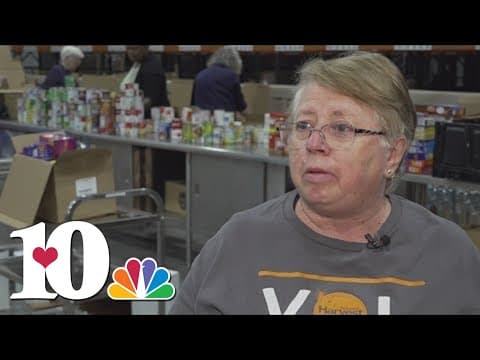 Second Harvest volunteer shares how important giving back is