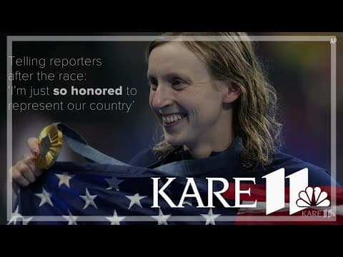 Swimmer Katie Ledecky is on track to leave Paris with more records than one.