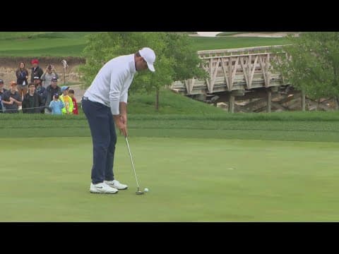 It's day 2 of the CJ Cup Byron Nelson in North Texas