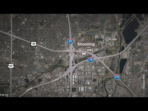 Northbound lanes on I-25 reopen after shooting