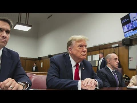 Jury selection underway in Trump's criminal trial