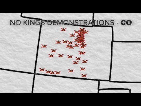 'No Kings' protests happening across Colorado Saturday