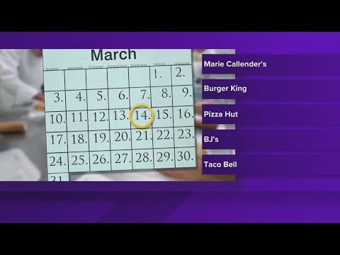 Pi Day discounts: Deals on pizza, pie and more