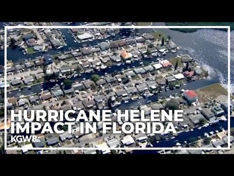 VIDEO: Hurricane Helene damage in Florida