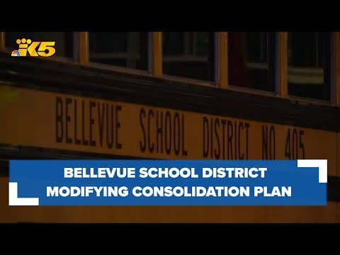 Bellevue School District modifying consolidation plan