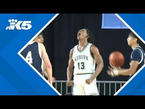 HS State Basketball Highlights:  Olympia vs. Auburn Boys
