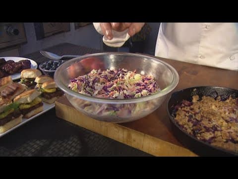 Grilling with Styles | Labor Day Menu: From coleslaw to sliders to dessert