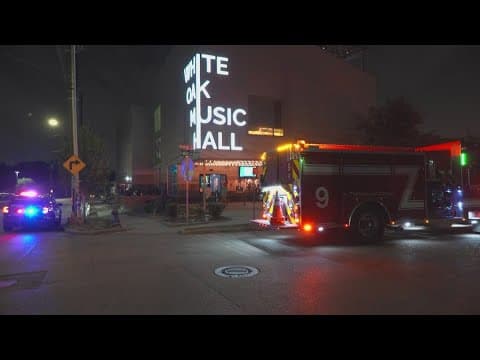 HPD: Man shot in drive-by outside White Oak Music Hall