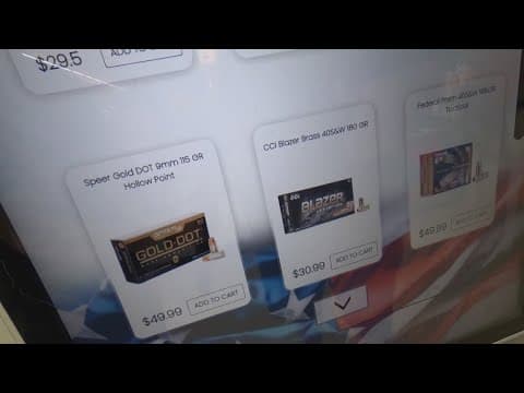 Here's the North Texas company behind viral vending machines that drop ammunition in grocery stores