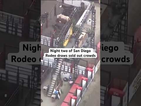 People from all over San Diego County packed into Petco Park on Saturday for the San Diego Rodeo.