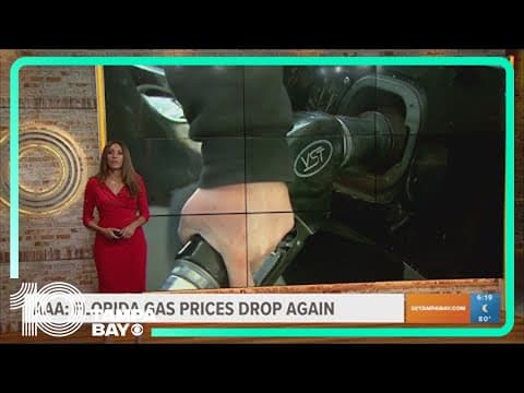 AAA: Florida gas prices drop for 3rd consecutive week