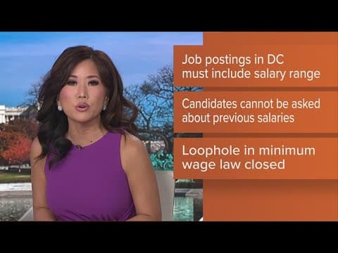 DC Council passes bills on job posting salaries, minimum wage