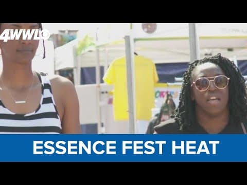 Essence Fest trying to help visitors beat the heat