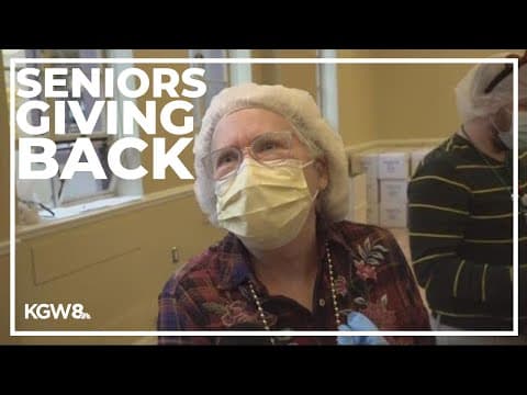 Lake Oswego retirement community packing, donating meals to Portland-based nonprofits