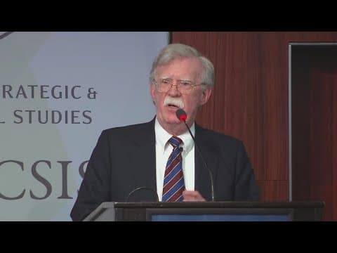 John Bolton indicted after investigation into classified information handling