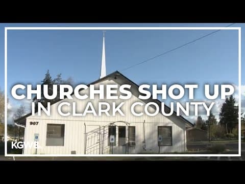 Suspect in drive-by church shootings in Clark County arrested