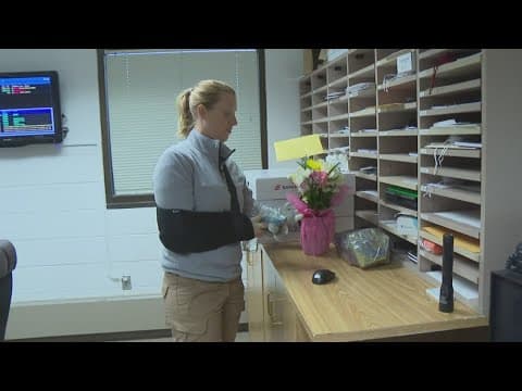 Morgan County sheriff's deputy shot in the line of duty talks recovery, gratitude