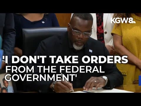 Chicago mayor signs executive order to resist Trump's immigration crackdown plan for city