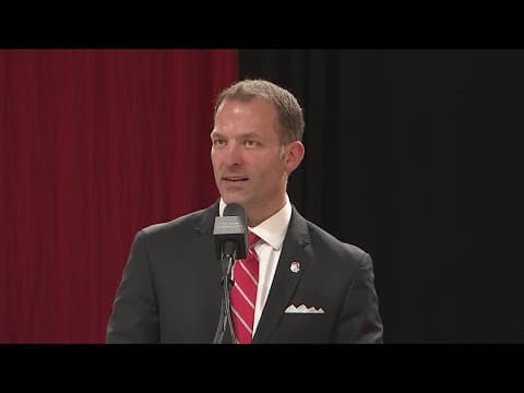 Ohio State introduces Ross Bjork as university's next athletics director