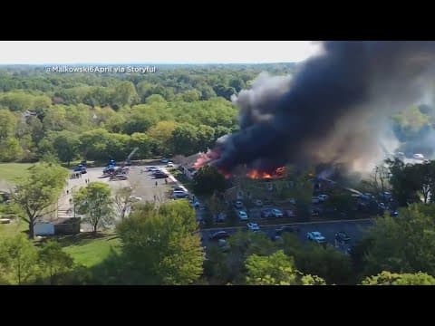 2 people dead and 8 wounded in a shooting and fire at a Michigan church, police say