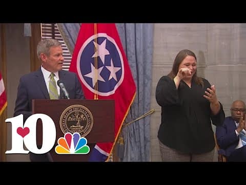 Tennessee governor grants clemency to 16 people