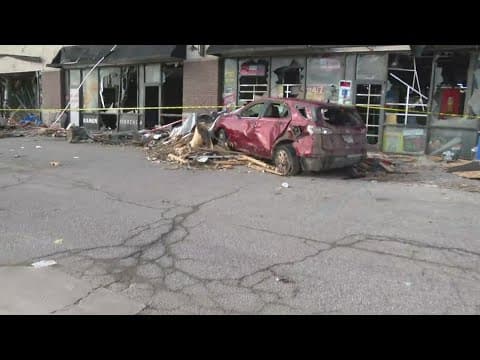 Businesses damaged by northeast Indiana preliminary EF3 rated tornado