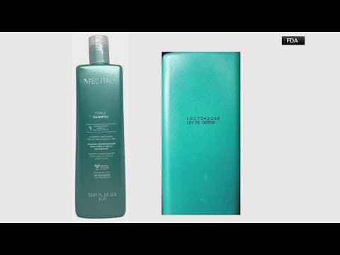 Recall alert: Nearly 1,100 bottles of shampoo recalled over possible bacteria contamination