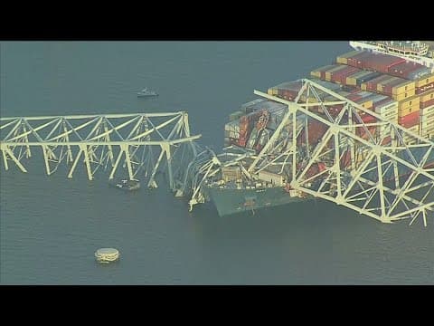 LIVE: Gov. Moore to talk about collapse of Francis Scott Key Bridge in Baltimore