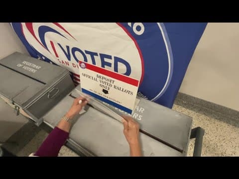 San Diego registrar recommends voting early in the Nov 5 election