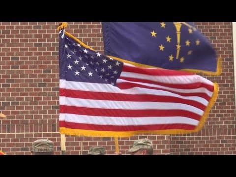 Indiana National Guard soldiers prepare for deployment to the Middle East