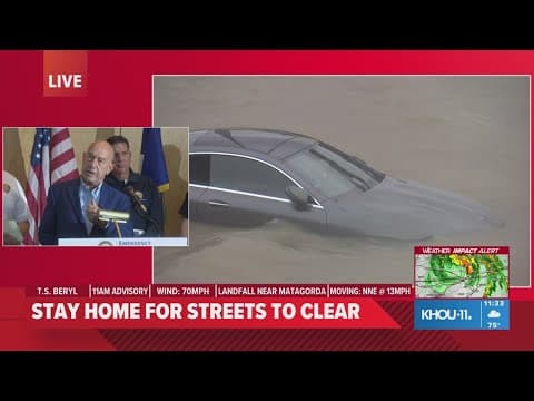 'STAY AT HOME' | Houston mayor urges residents to shelter in place, reduce risk to first responders