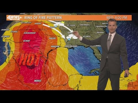 New Orleans Weather: Rainy weekend ahead