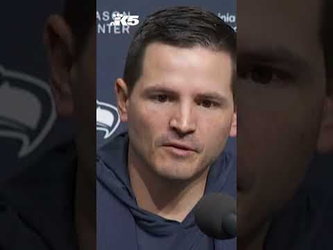 Seahawks head coach Mike Macdonald says he's "juiced to go do it" in introductory press conference