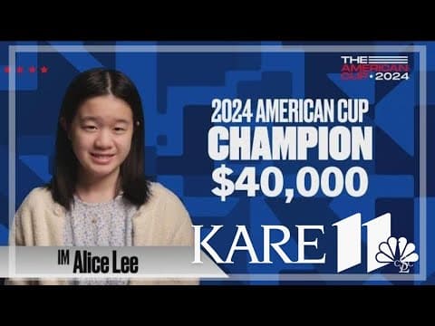 14-year-old named new American Cup chess champion