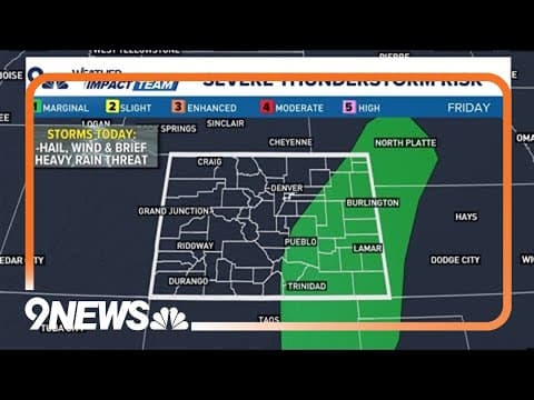 Latest forecast | Colorado braces for cooler weather and storms through Saturday