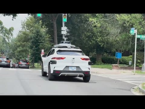 New York City taxi drivers are protesting self-driving cars in the city