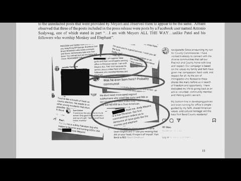 Fort Bend County Judge KP George charged with misdemeanor representation