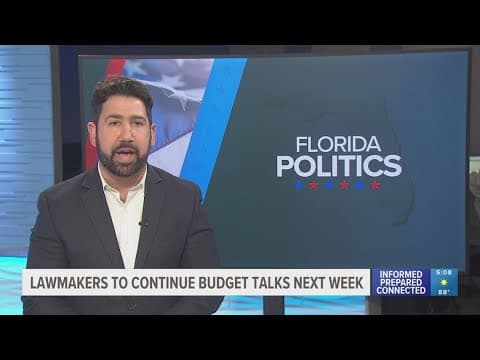Florida lawmakers still haven't reached a budget agreement