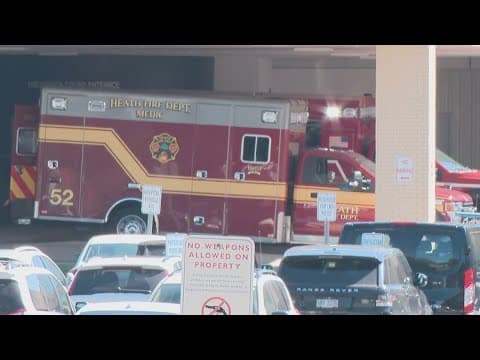 Newark fire: 45 taken to hospital after gas leak inside career center